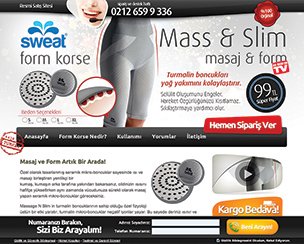 Sweat Web Sitesi Tasarımı