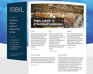 ISBIL Web Sitesi Tasarımı