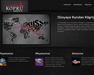 Köprü Group Web Sitesi Tasarımı