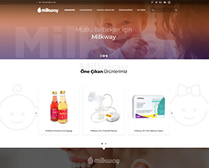 Milkway Responsive Web Sitesi Tasarımı