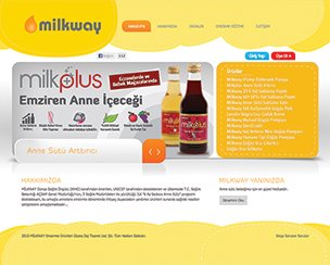 Milkway Web Sitesi Tasarımı